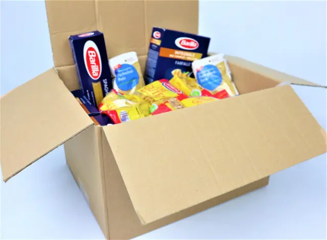 Scatola dispensa 10 kg scatola Mixbox pasta riso pasta spaghetti riso naturale NUOVO MHD 12/23