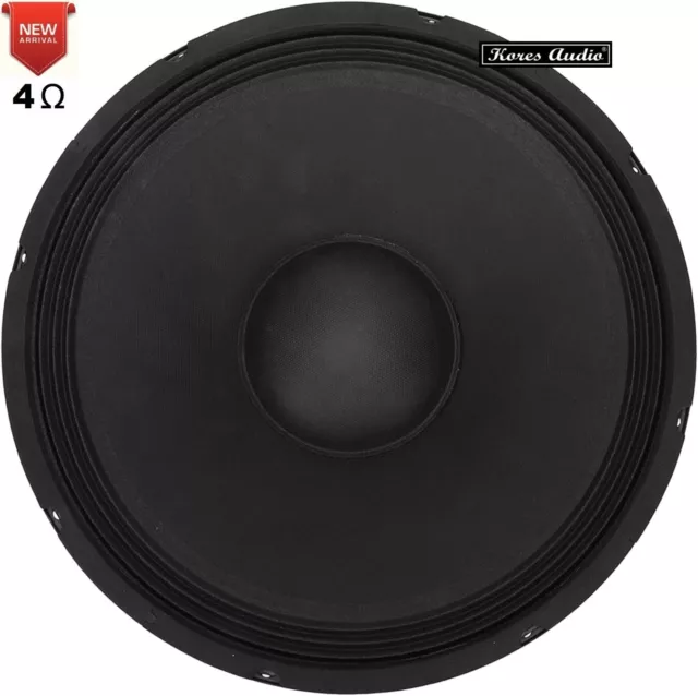 KS-1584 Woofer SubWoofer 15 Pollici 38 Cm 4 Ohm 800 Watt P.P.H. Magnete 155mm