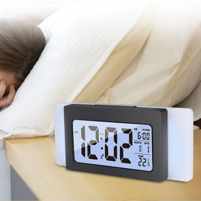 Large Screen Clock Digital Alarm Clock Night Light Alarm Clock LED