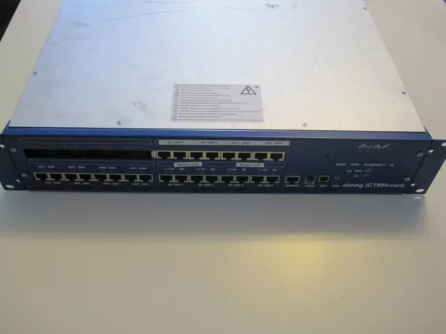 Elmeg ICT880-rack Telefonanlage # 05 #