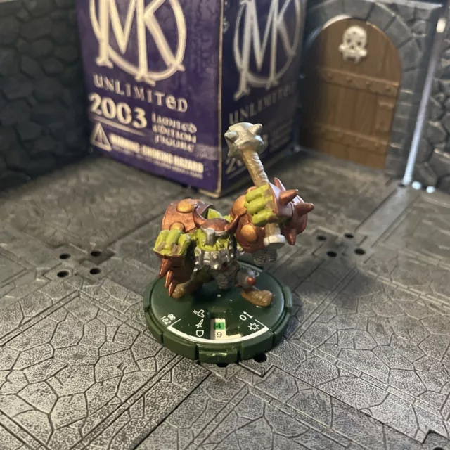Mage Knight- Crox- Unlimited Limited Edition #182 Unique LE Orc Crusher Ork AUC