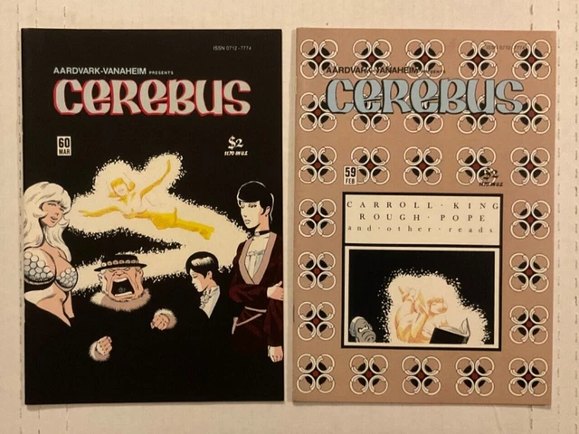 Cerebus the Aardvark #59 & #60 FN Aardvark-Vanaheim Dave Sim 