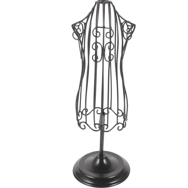 IRON MANNEQUIN STAND Garment Racks Hanger Display Stand Body Infant £17