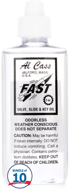 Al Cass 341SG Fast Valve Oil - 2oz (10-pack)