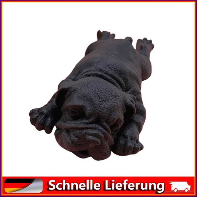 ADAGG Simulation Soft Dogs Squeeze Ball Puzzle Artefacto Anti Estrés (negro H