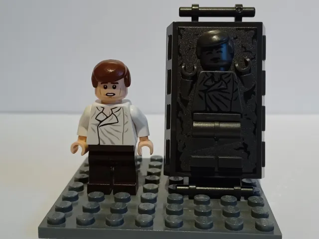 Lego Star Wars Figur Han Solo sw0416 und Carbonite aus 9516