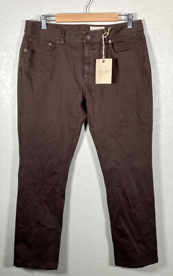 NWT J Hilburn 5 Pocket Brushed Twill Cotton Stretch Casual Pants Mens 34x29