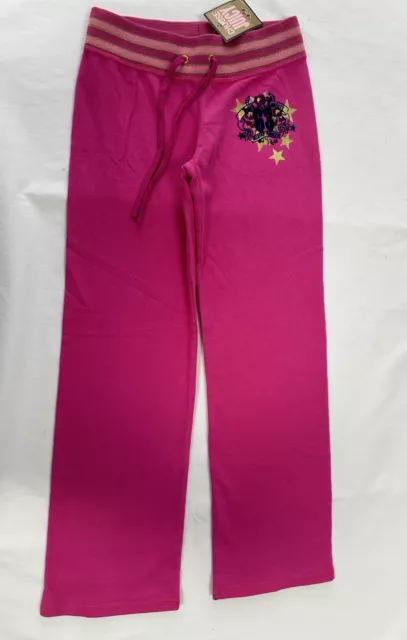 JUICY COUTURE Girls Pink Joggers Tracksuit Pants Age 8 NEW