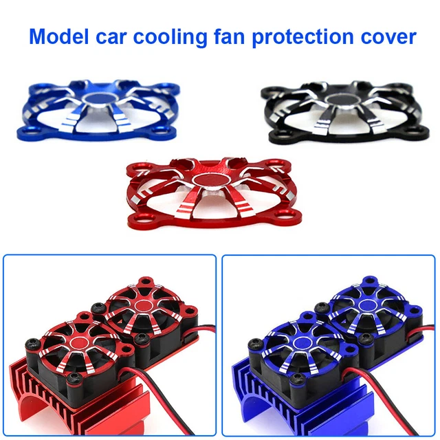 RC Car 1:10 Parts Rocket 30x30mm Cooling Fan Protective Cover Guard