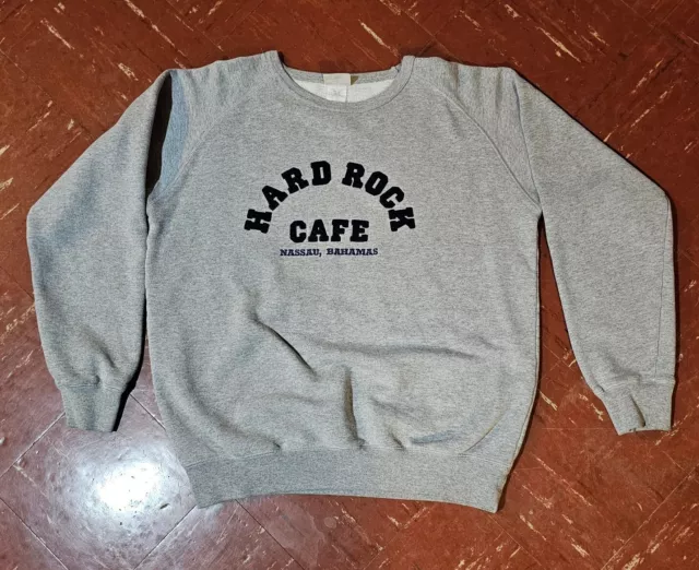 Vintage Hard Rock Cafe Nassau Bahamas Crewneck Sweatshirt Men's Size Large