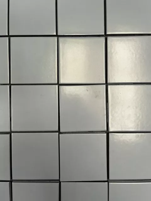Cream 4x4* Tile Iridescent 100 Square Feet Wall Ceramic Summitville C#IR15
