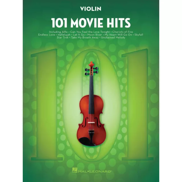 101 Movie Hits for Violin - Partitions Violon
