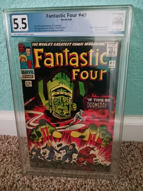 Fantastic Four # 49, Pgx 5.5, Not Cgc