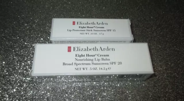 ELIZABETH ARDEN EIGHT HOUR CREAM NOURISHING LIP BALM & Stick NIB