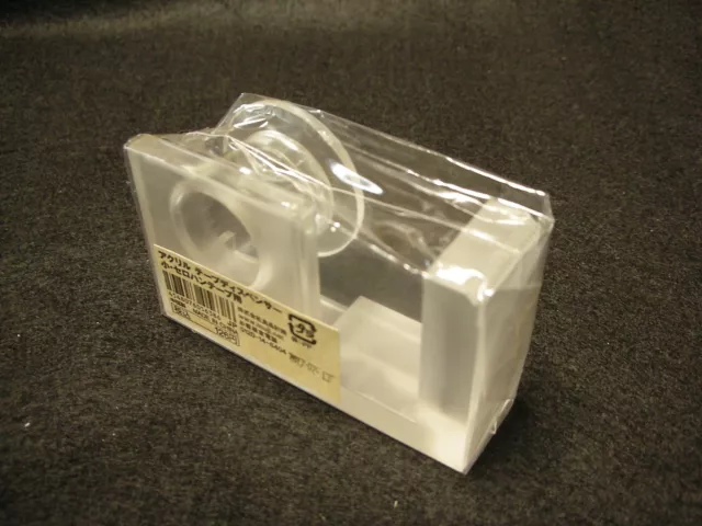 MUJI MoMA  Acrylic Tape Dispenser (Artistically compact-designed)