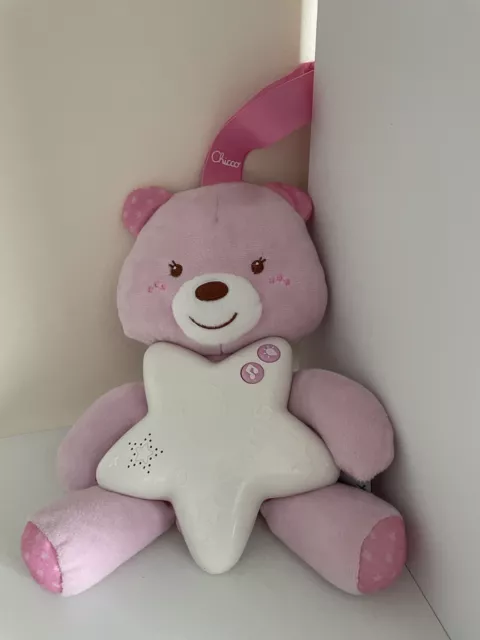 Veilleuse Petit Ourson Rose Chicco