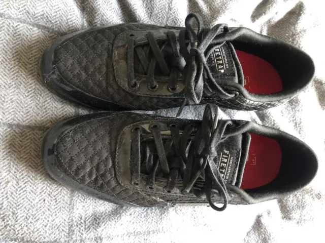 Firetrap laced shoes black size 7