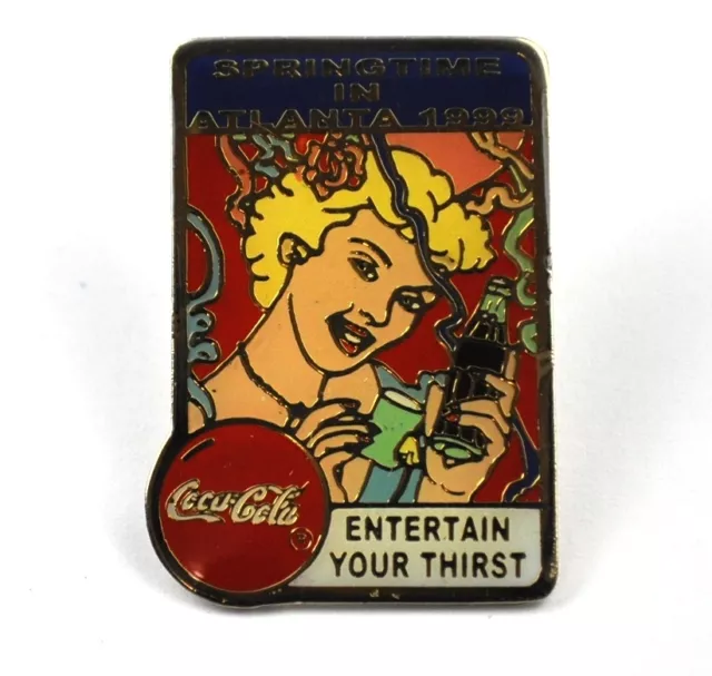 Coca-Cola Coke USA Lapel Pin Button Badge Anstecknadel - Springtime 1999