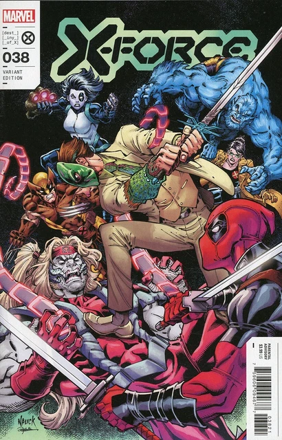 X-Force #38 2023 Unread Todd Nauck Variant Cover Marvel Comic Book Ben Percy