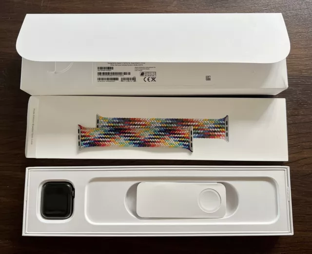 Apple Watch Series 6 GPS Cellular 40mm Graphite stainless Steel OVP