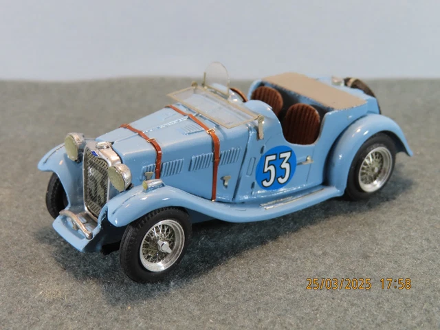 Maquette Pocher 1/8 - Mercedes 500 AK Cabriolet 1935 - Plaque GR 14/24 - Boîte Fermée - Neuf