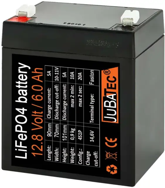 LiFePO4 Akku 24V 3Ah mit Hardcase und BMS (Batterie Management