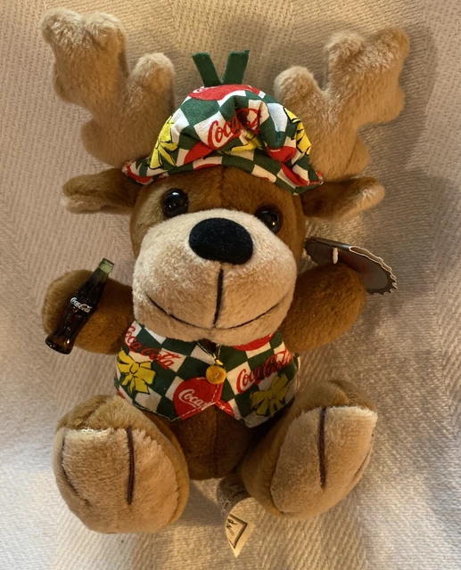 “COCA-COLA REINDEER” New with Tag ( FREE SHIPPING)