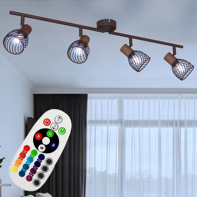 Pannello da soffitto a LED plafoniera cambiacolore con telecomando