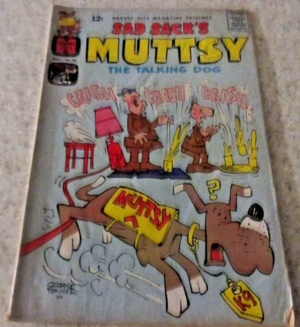 Harvey Hits Magazine #92: Muttsy, (FN/VF 7.0) (May 1965) 30% off Guide!