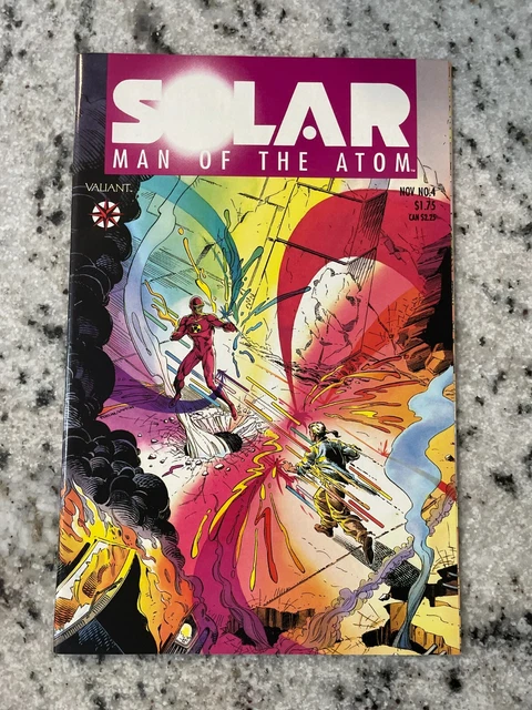 Solar Man Of The Atom # 4 NM 1st Print Valiant Comic Book Pre-Unity 17 J821