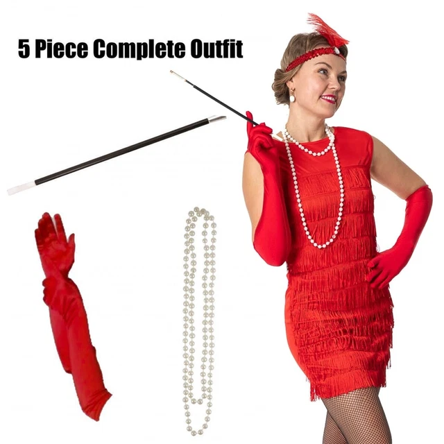FLAPPER GATSBY FANCY Dress Jazz Charleston 20s 1920s Costumes