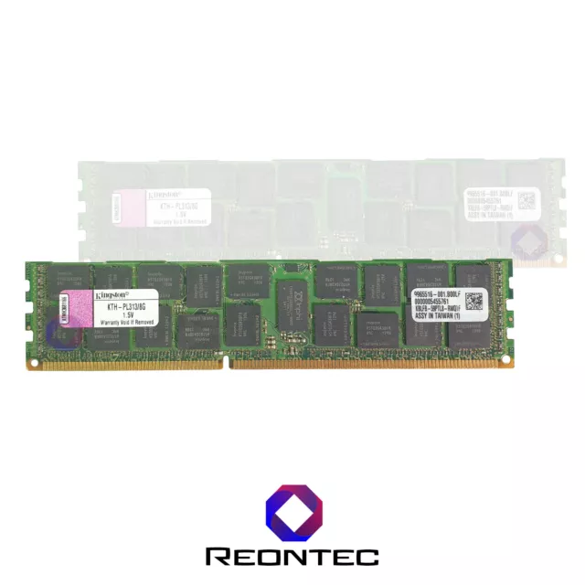 8GB Serveur RAM Kingston PC3 - 10600R DDR3 Kth-pl313/8g