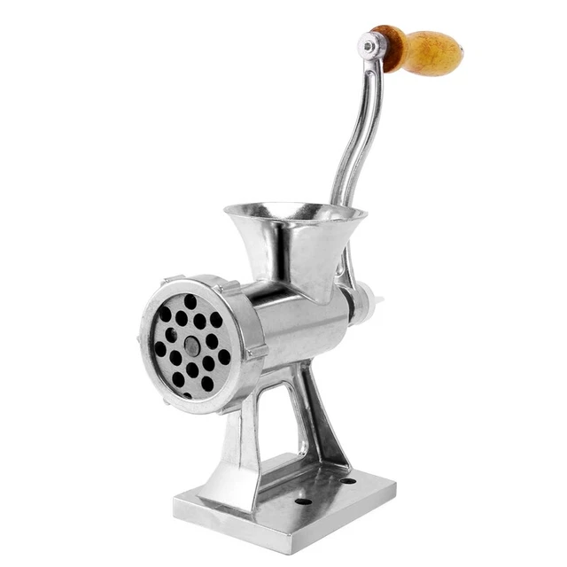 HEAVY DUTY HAND Operated Crank Meat Mincer Grinder Beef Pasta Sausages