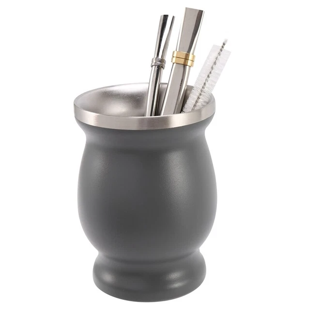 Ecloud Shop Grado di gomma naturale Tazza da caffè in legno Tazze da tè Tazze decorative Tazza da esterno