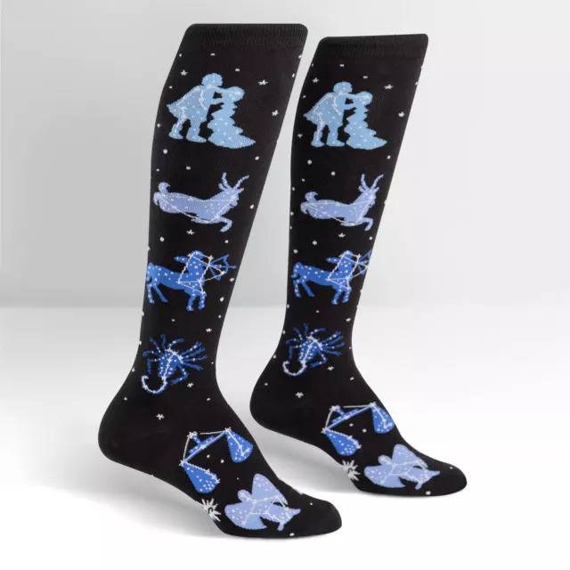 Sock It To Me Women's Knee High Socks - Zodiac (UK 3-8)