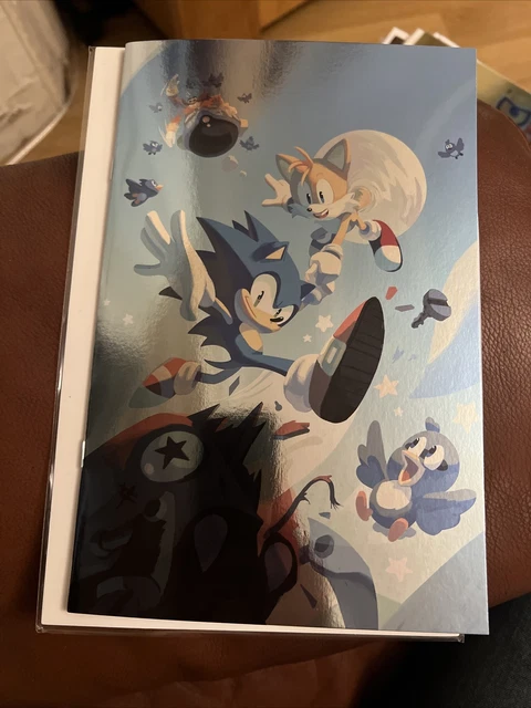 SONIC THE HEDGEHOG #1 IDW 2024 C2E2 Exclusive Nathalie Fourdraine Foil ...