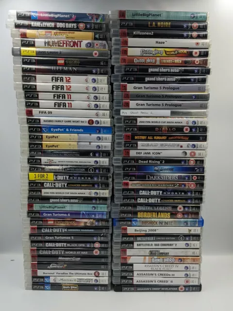 Various PS3 Games