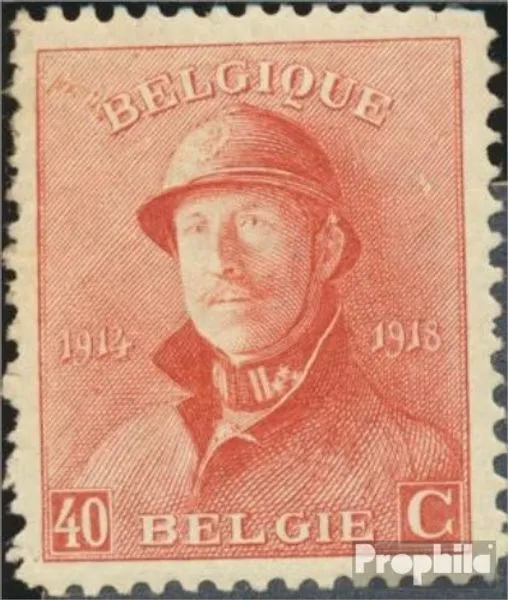 Belgique 153 avec charnière 1919 albert