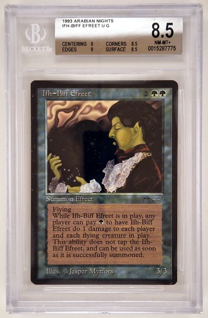 MTG Ifh-Bíff Efreet Arabian Nights BGS 8.5