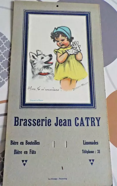 Carton Germaine Bouret  Biere   Brasserie Jean Catry Arques 2