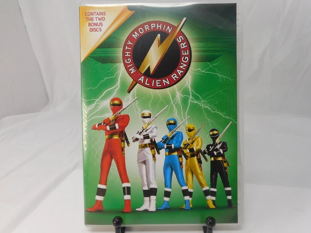 MIGHTY MORPHIN ALIEN Rangers [Complete Series] 3-DVD OOP 2013 Kids ...