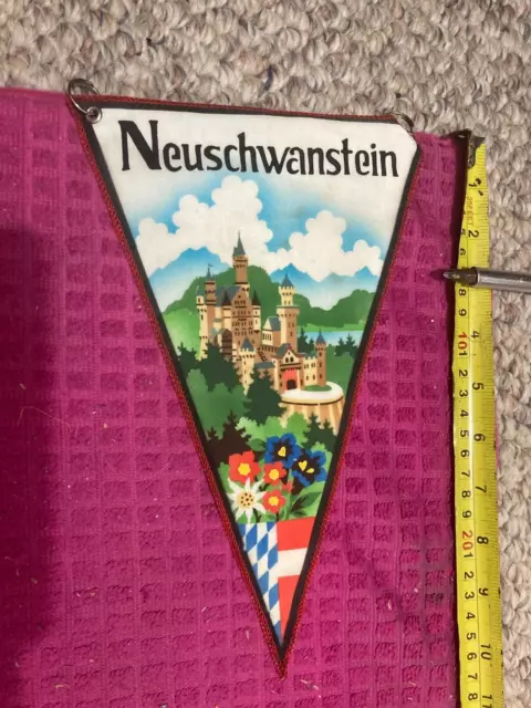 VTG Neuschwanstein Castle, Bavaria SCHWANGAU GERMANY Pennant FAST SHIPPER