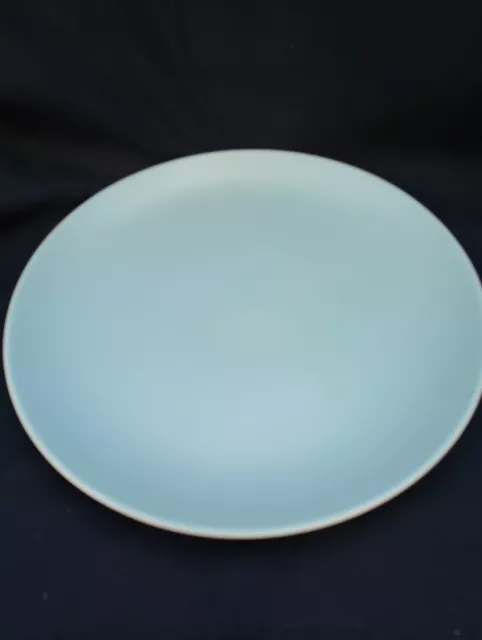 Beautiful Poole pottery 10 Inch Twin Tone Dinner Plate, Sky Blue