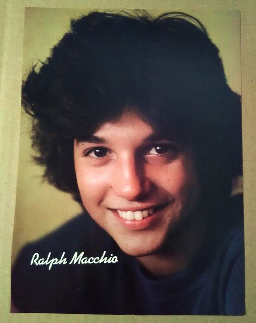 MAGAZINE PINUP~ RALPH MACCHIO ~1980s ~~Back- more Ralph £4.39 - PicClick UK