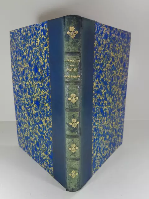 L.PAGLIERI- PARIS MYSTERIEUX-CINÉ-ROMAN-ILLUSTRÉ-Relié- 1922-ÉDITION ORIGINALE