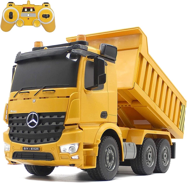 MERCEDES BENZ REMOTE Control CAR RC Dump Truck Construction Vehicle RTR