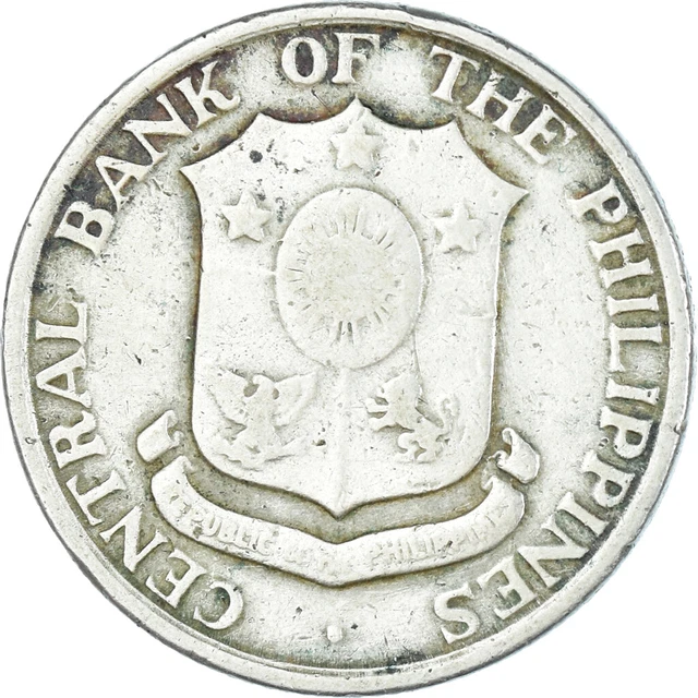 [#1438739] Coin, Philippines, 25 Centavos, 1958