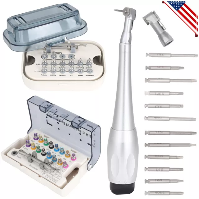 Universal Prosthetic Restoration Driver Tools Dental Implant Kit Instrument FDA