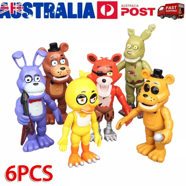 FNAF 6 PCs Five Nights at Freddy's Doll Toy Freddy Foxy Chica