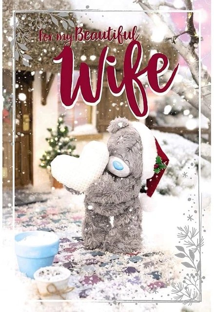 Christmas Card For Parents 3D Holographic Daughter Me To You Bear Christmas  Card (X93MZ027) : Me To You Bears Online Store Dad Christmas Card